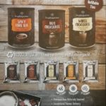 Nettari Instabean product flyer hot chocolate, latte